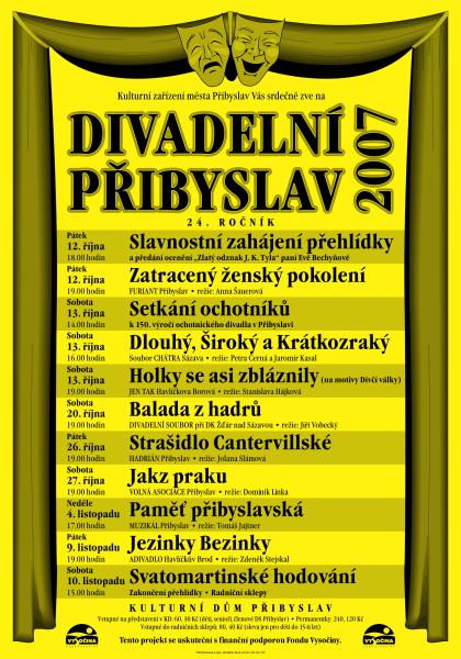 Pribyslavske divadlo